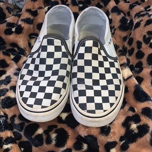 Checkered Vans